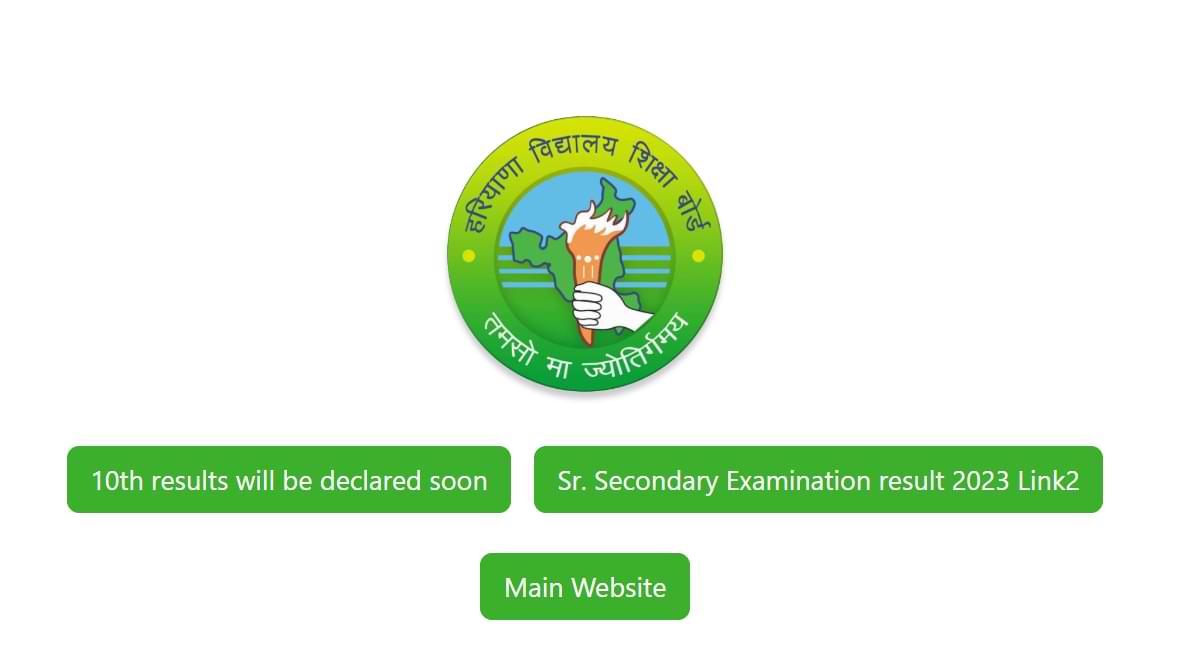 HBSE 10th Result 2023 Link Get here Official Websites to